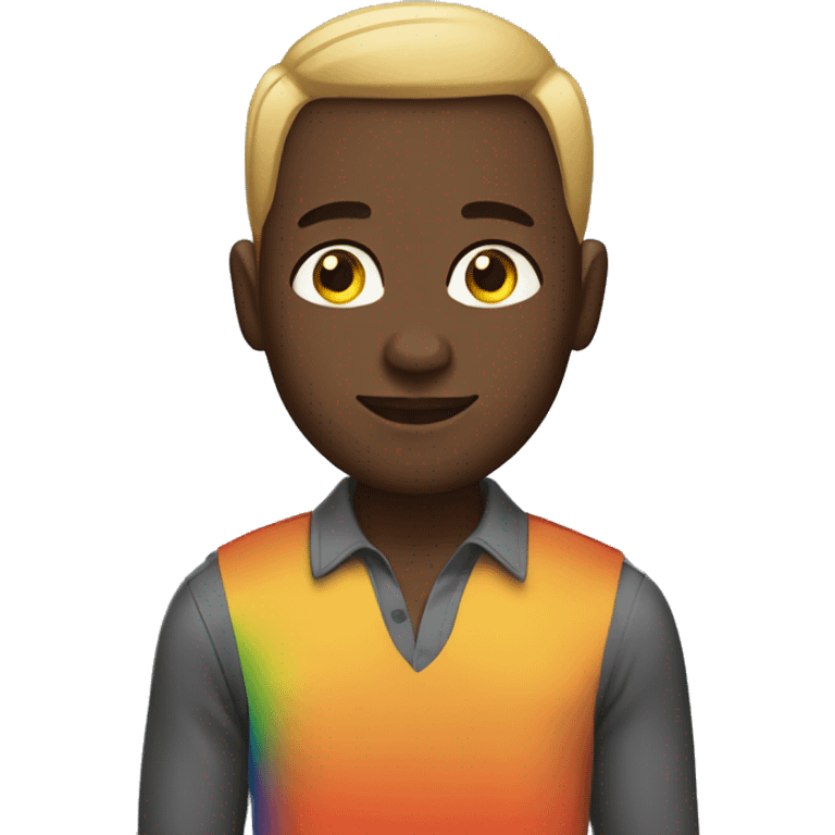 Gay black man emoji