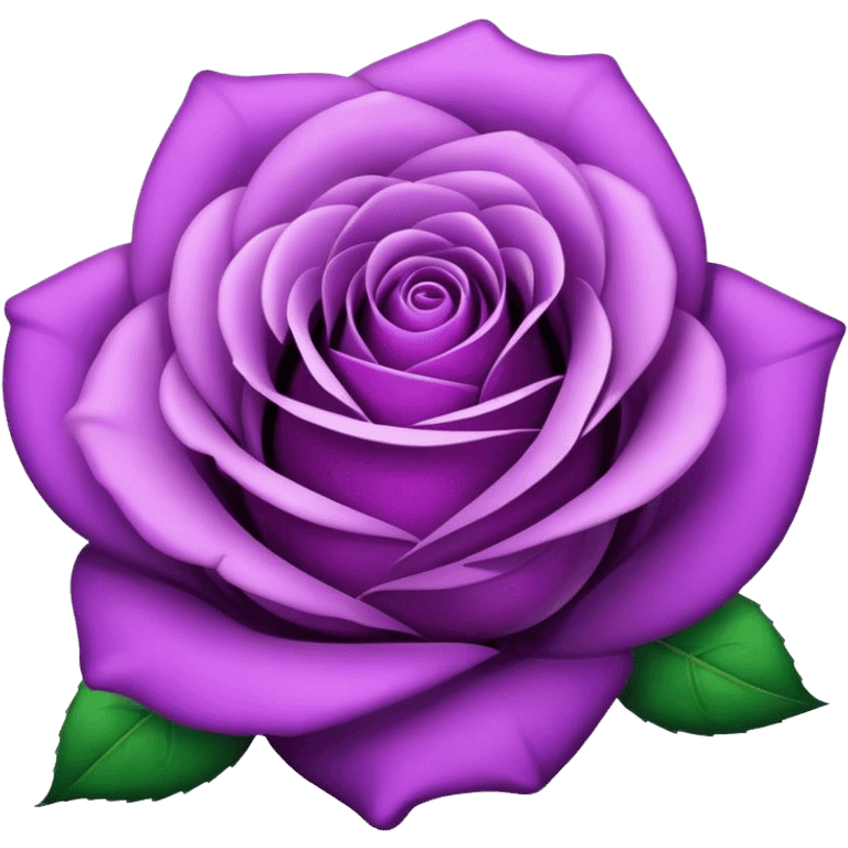 purple rose emoji