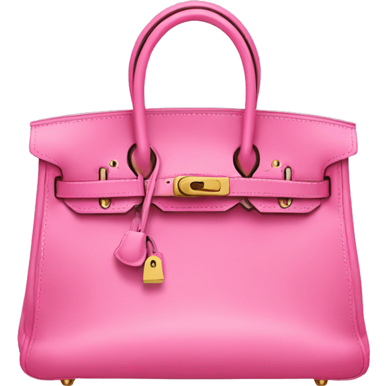 pink hermes bag emoji