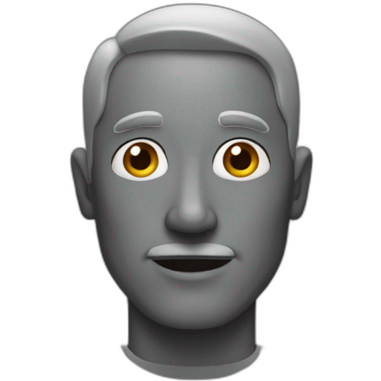 grey man emoji