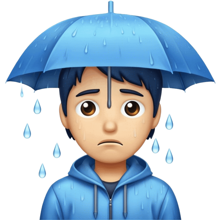 😡🌧️ emoji