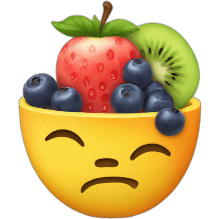 fruit cup emoji