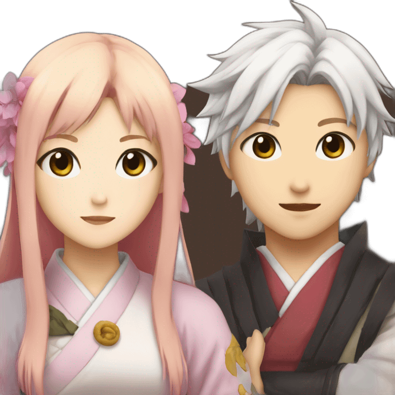 Tomoe and Nanami emoji