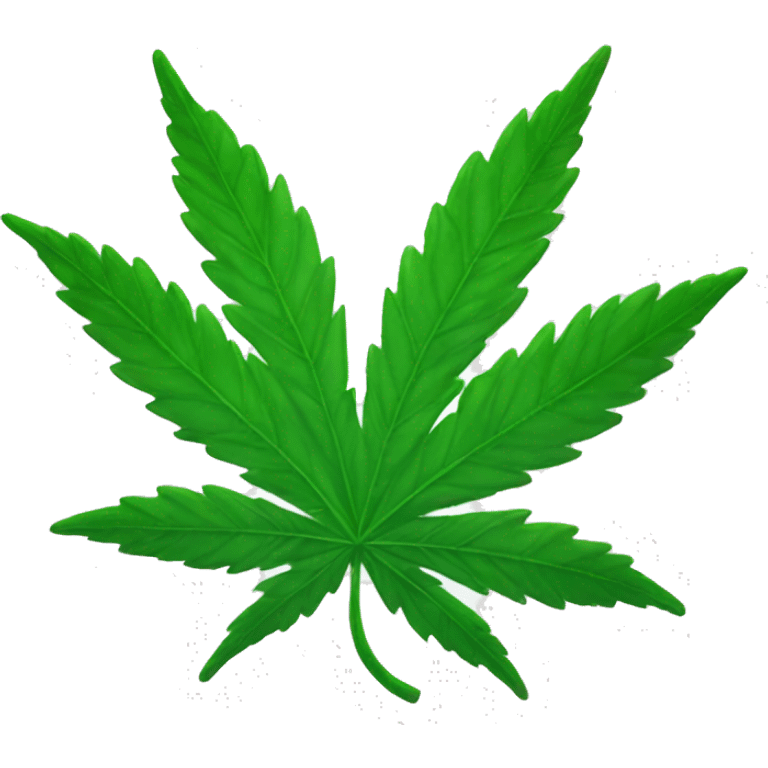 weed leaf  emoji