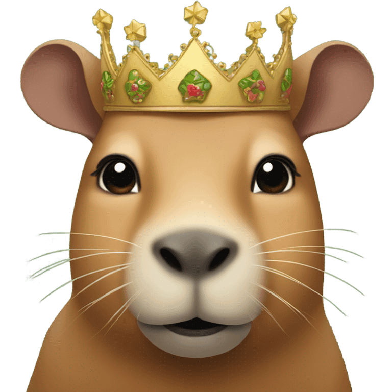 capybara crown emoji