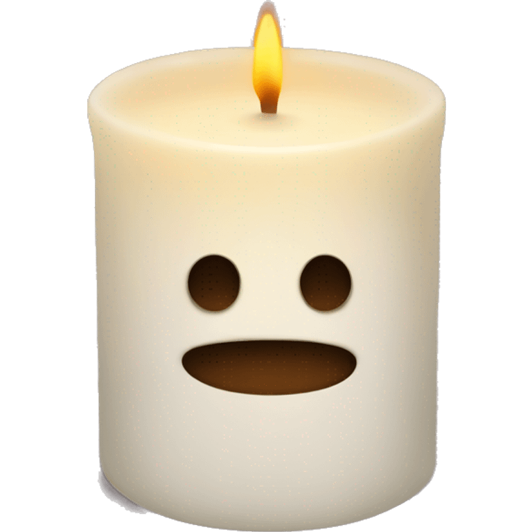 Cosy candle emoji