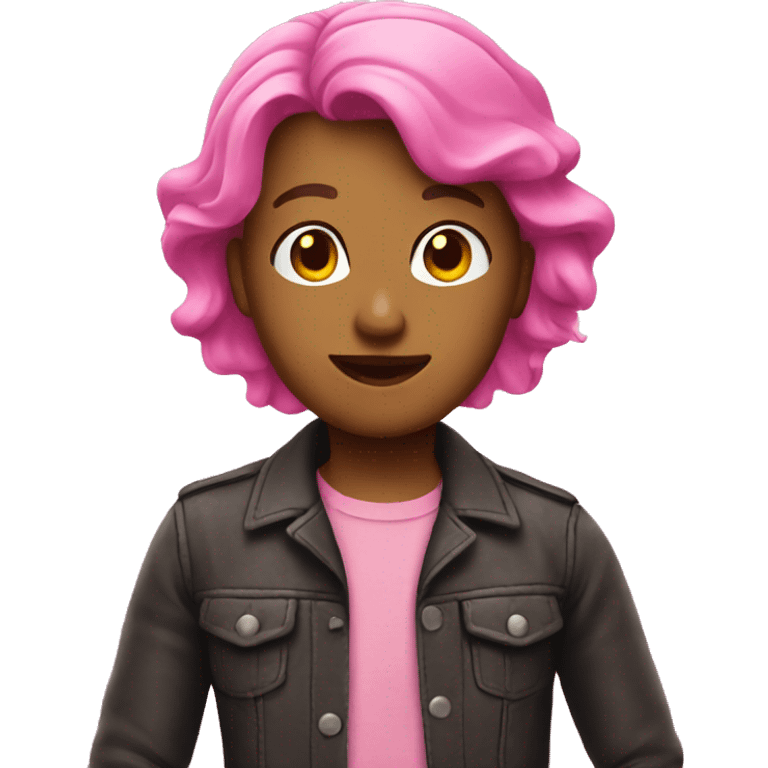 Netflix pink emoji