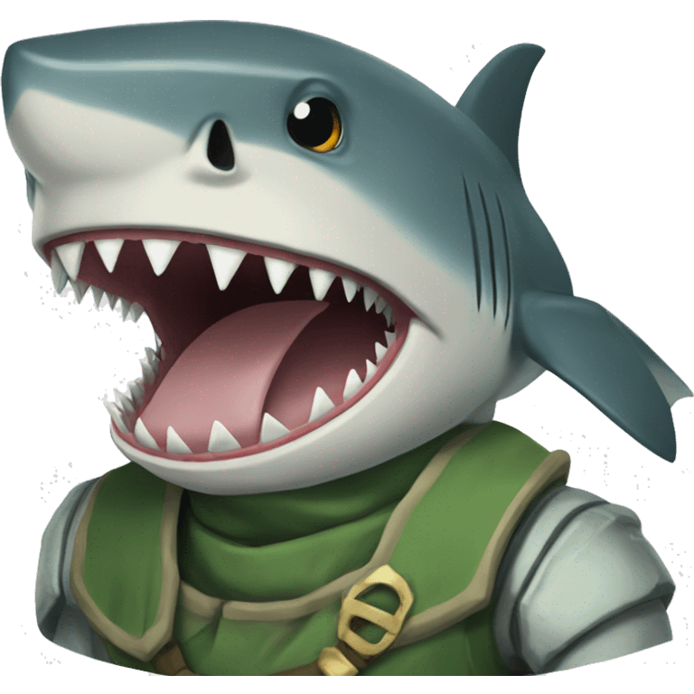 shark wih toph emoji