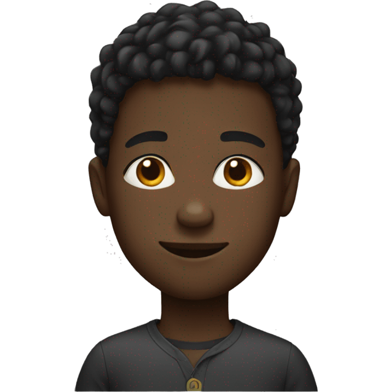 black boy emoji