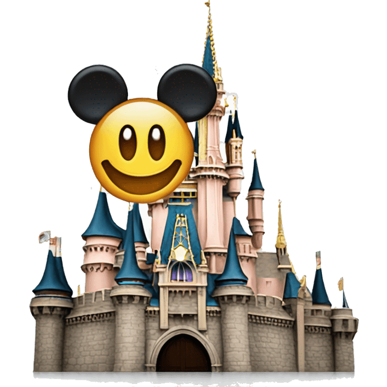 magic kingdom disneyworld emoji