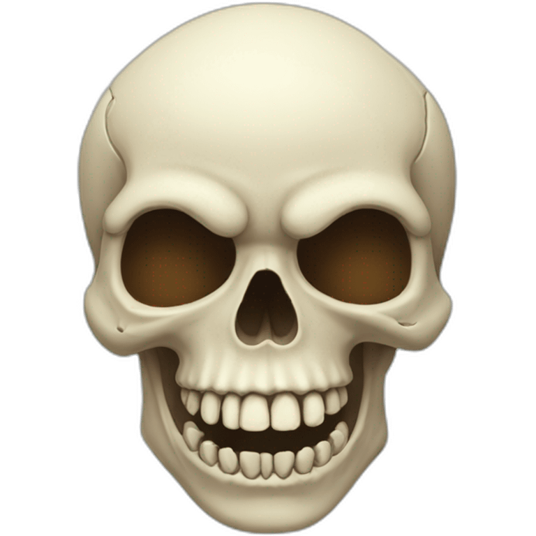 skull mewing emoji