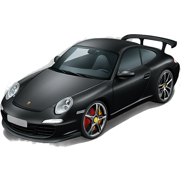 Porsche 997 schwarz  emoji