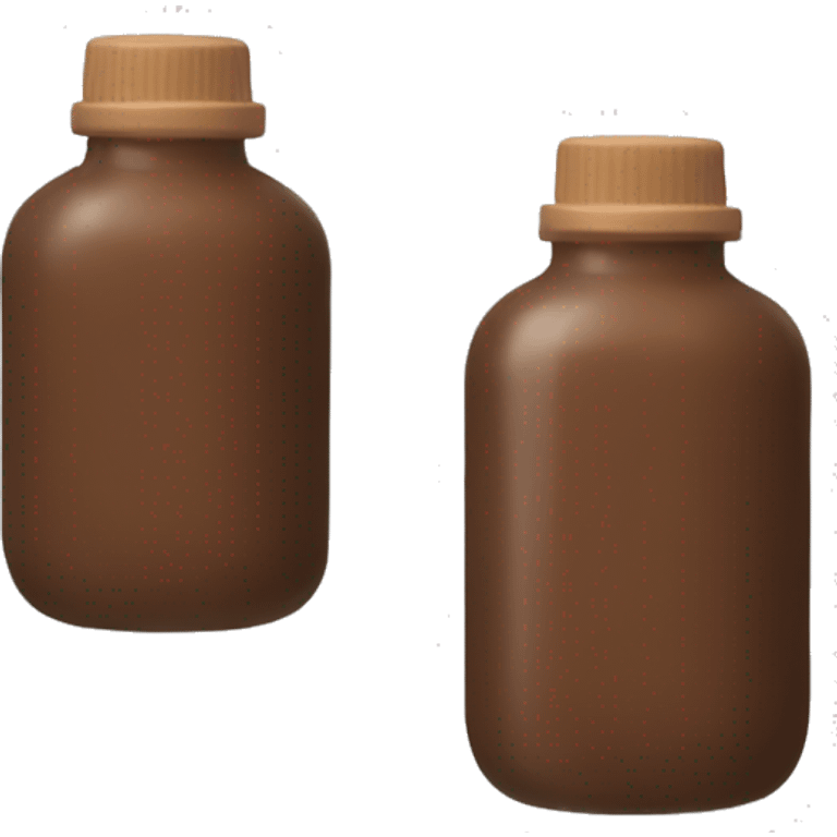 brown gel bottle emoji