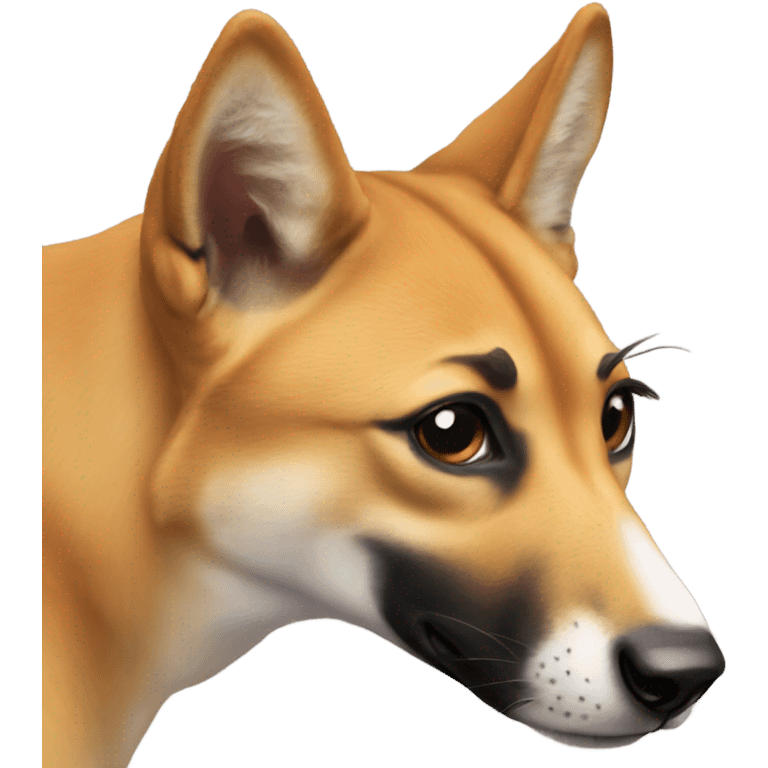 A dingo got my baby  emoji