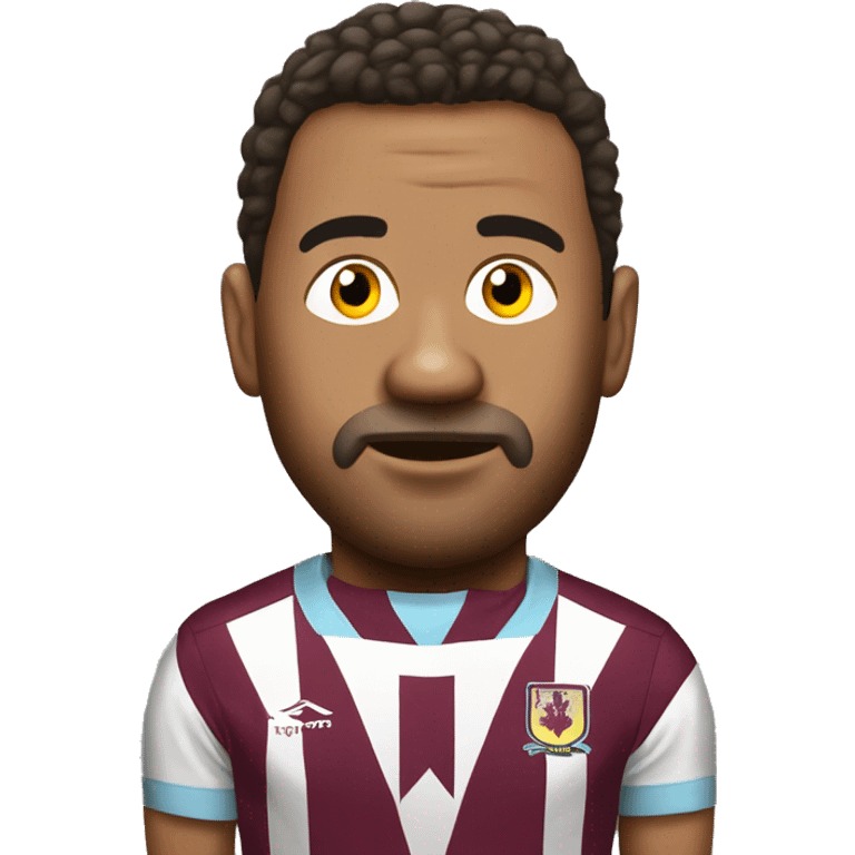 Aston villa with egg head emoji