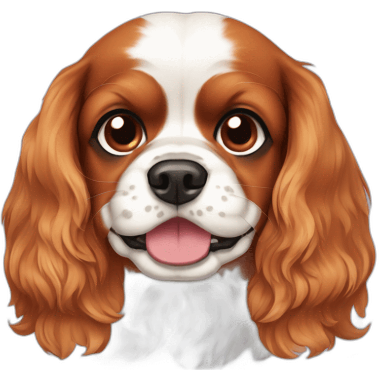 Chien cavalier king Charles emoji