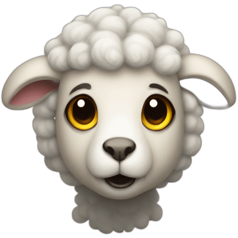 Sheep exorcist emoji