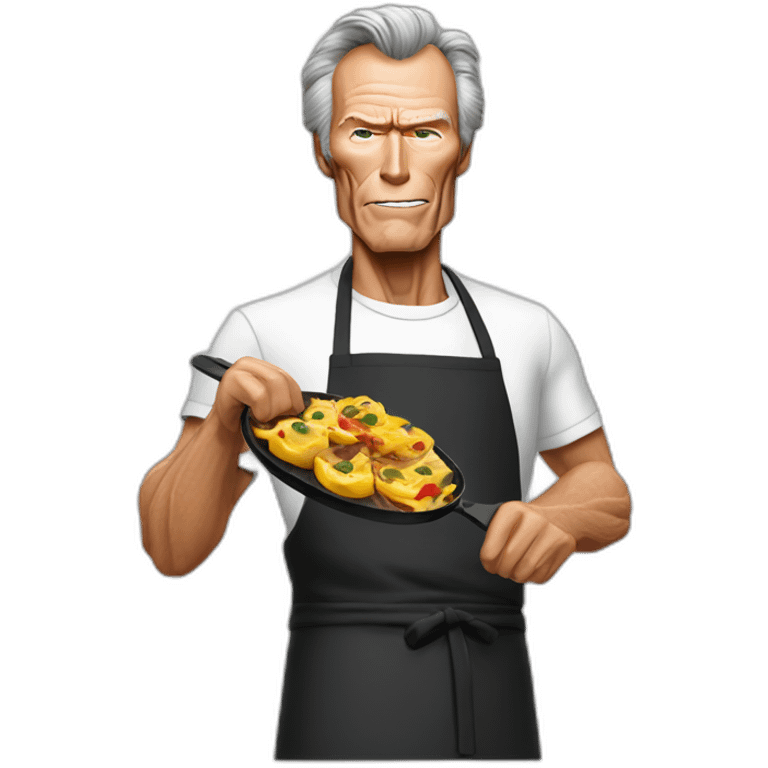 Clint eastwood cooking emoji