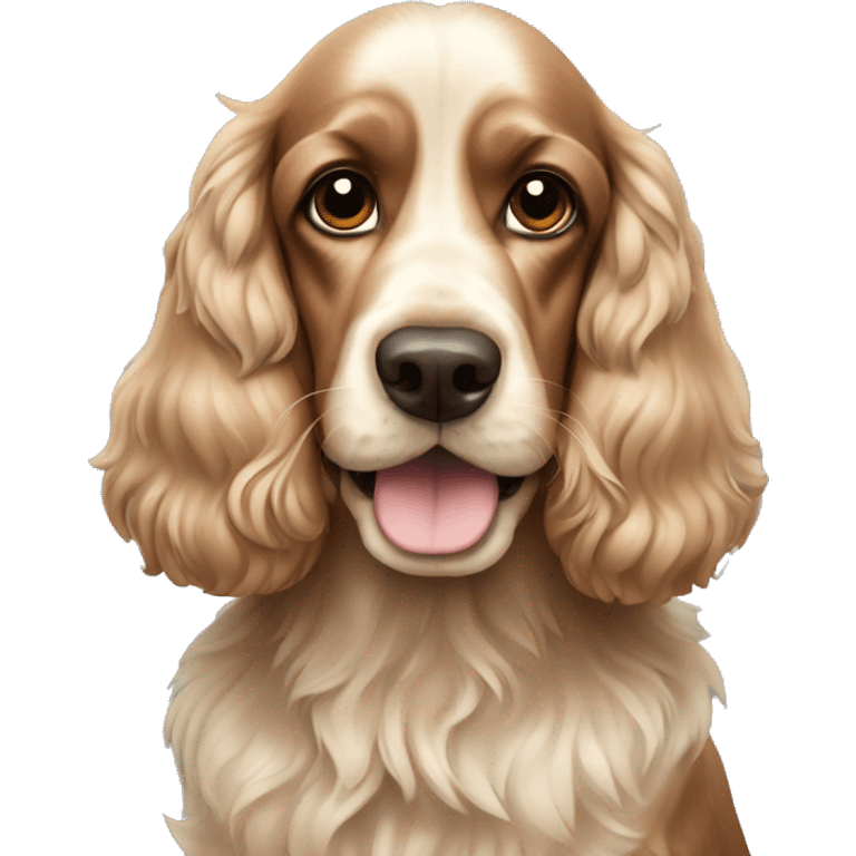 Cocker spaniel emoji