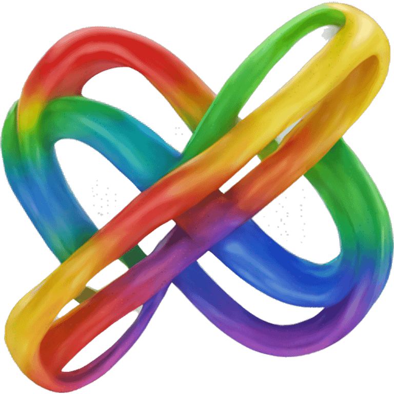 rainbow infinity primary colors emoji