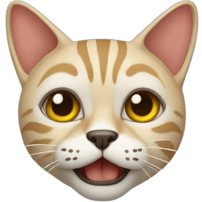 Mexican cat cringe emoji