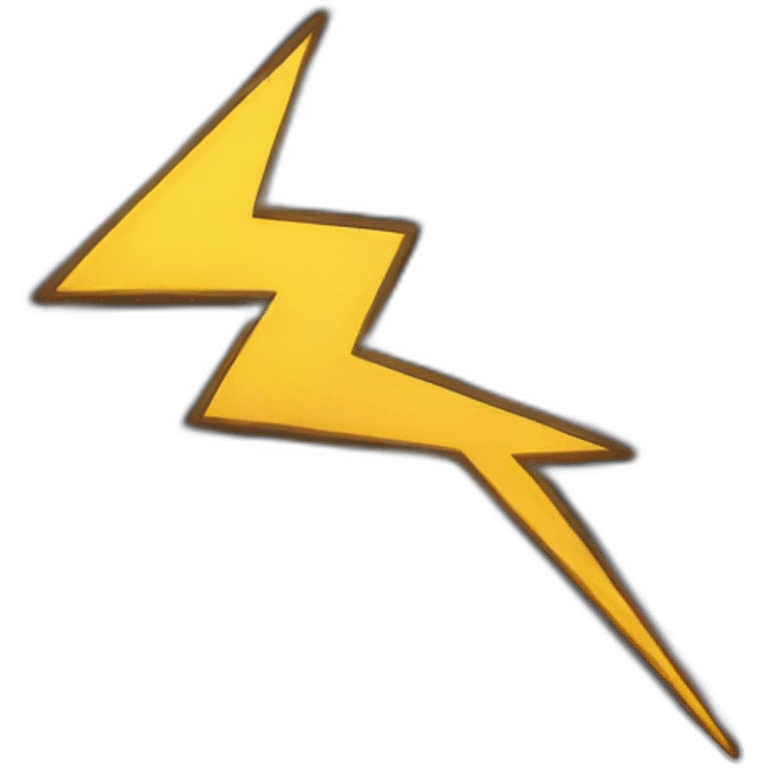 lightning bolt emoji