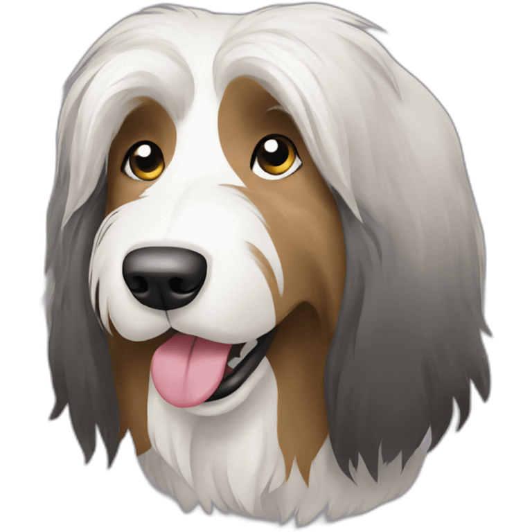 Bearded-collie emoji