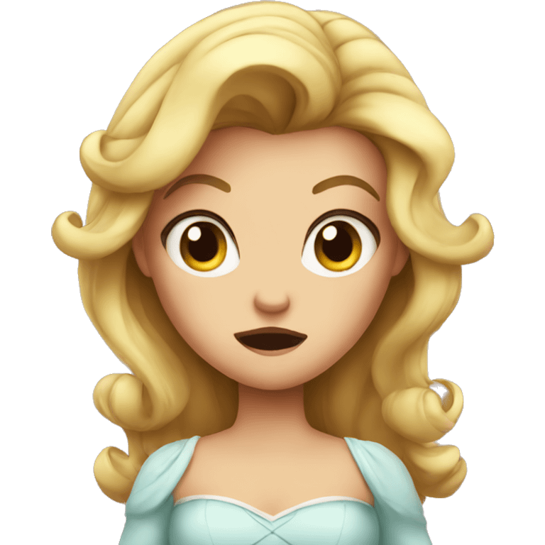 princess angry emoji