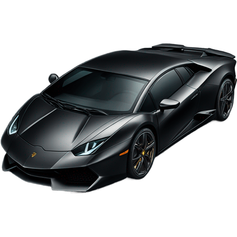 lamborghini black emoji