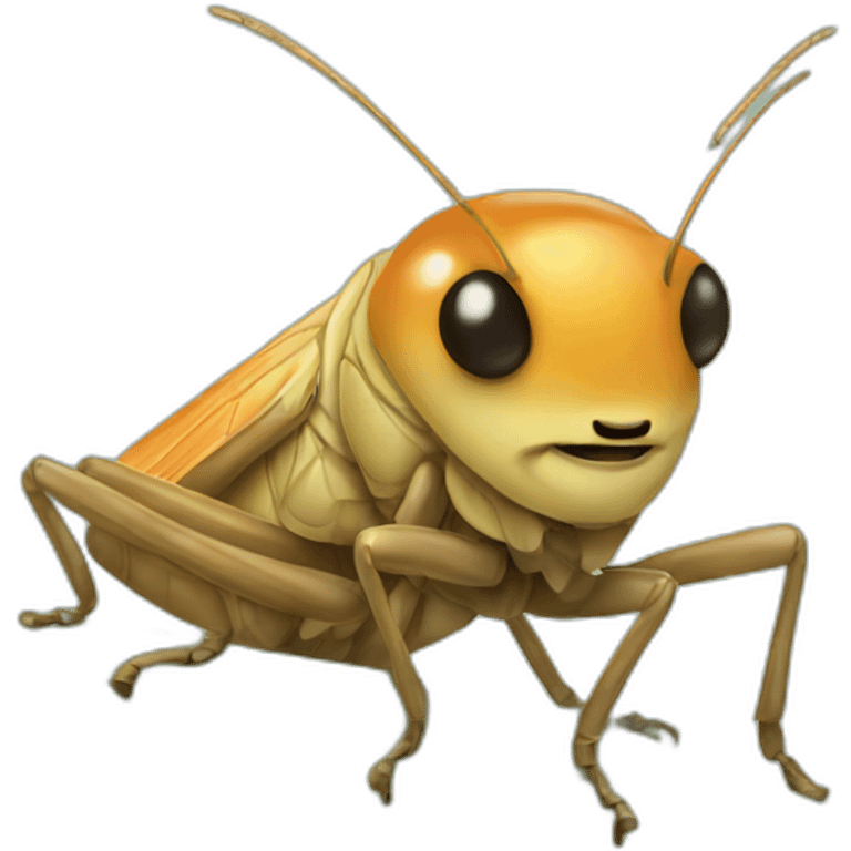 cute cricket emoji