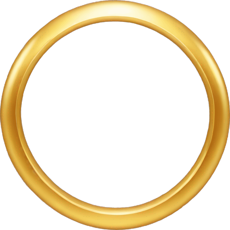 Gold ring emoji