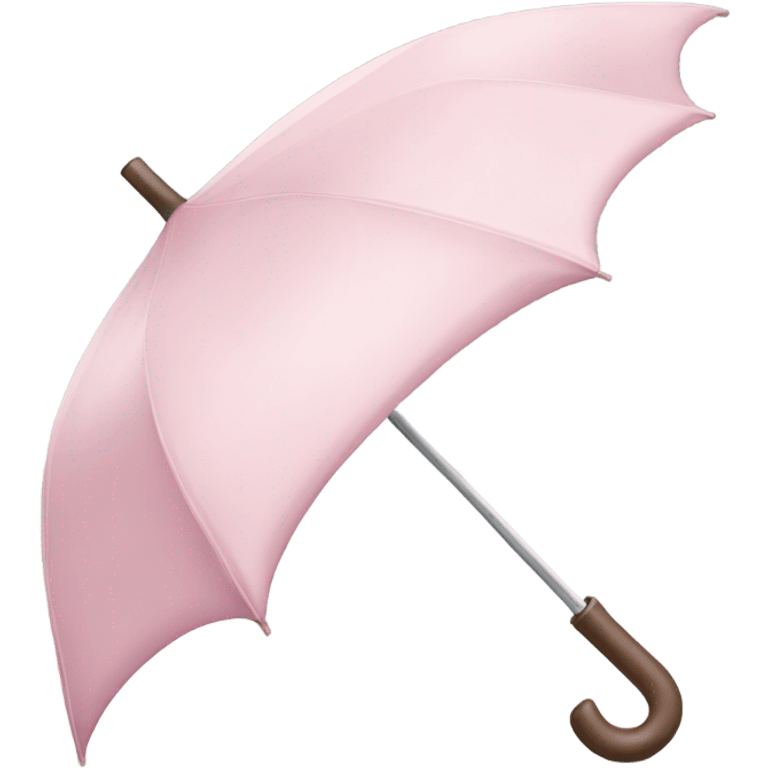 Light pink umbrella emoji