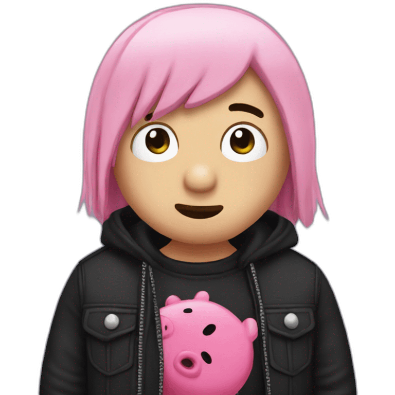 Emo peppa emoji