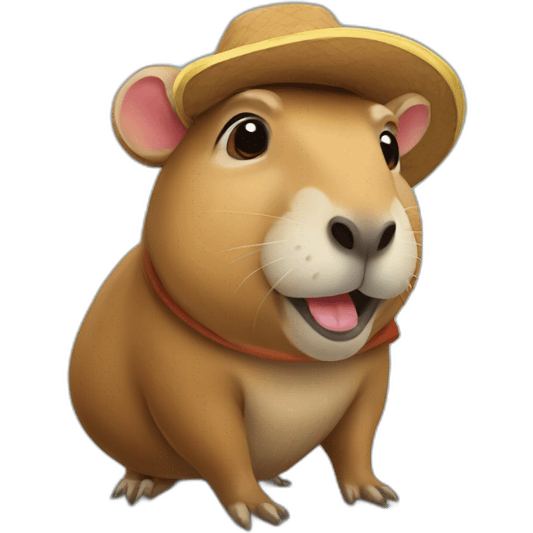 capybara oktoberfest emoji