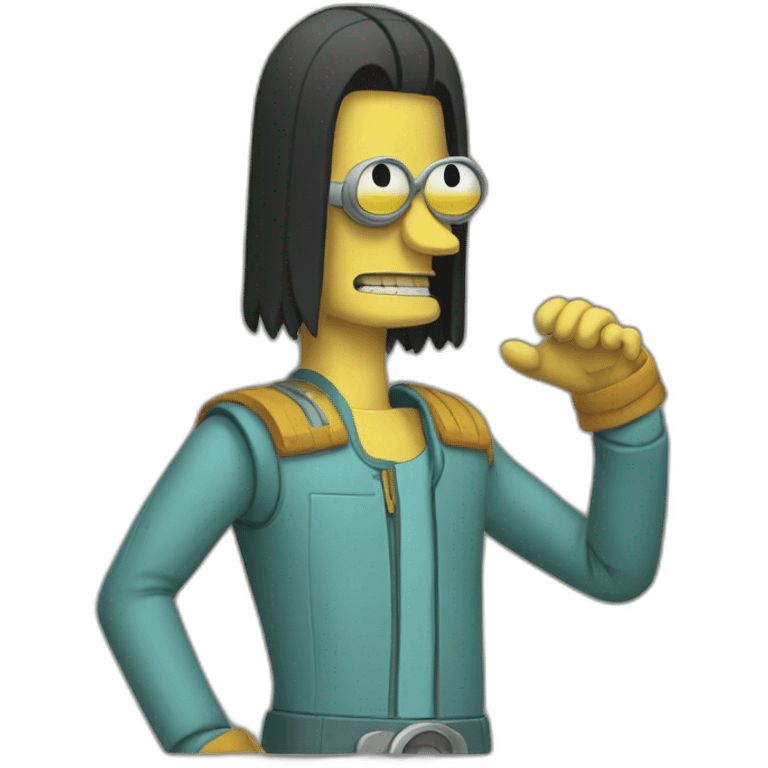 Bender bending Rodriguez emoji