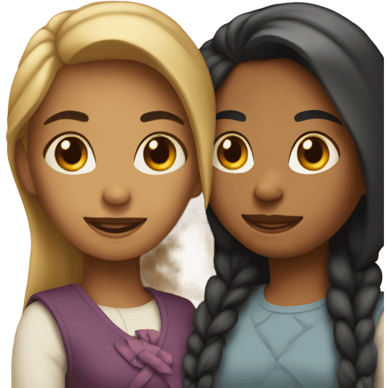 Two women in love emoji