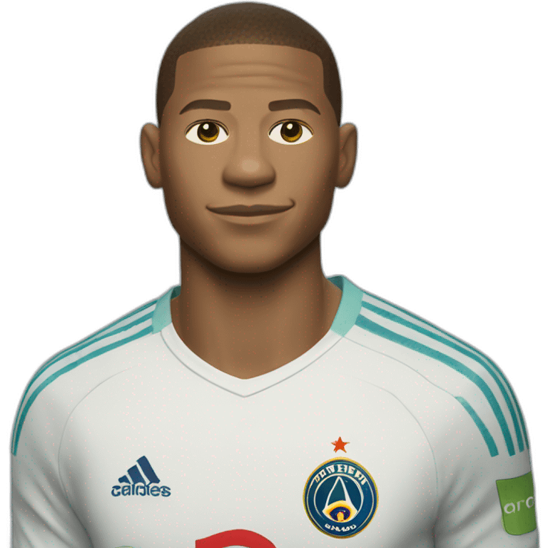 Mbappé con disfraz de tortuga emoji