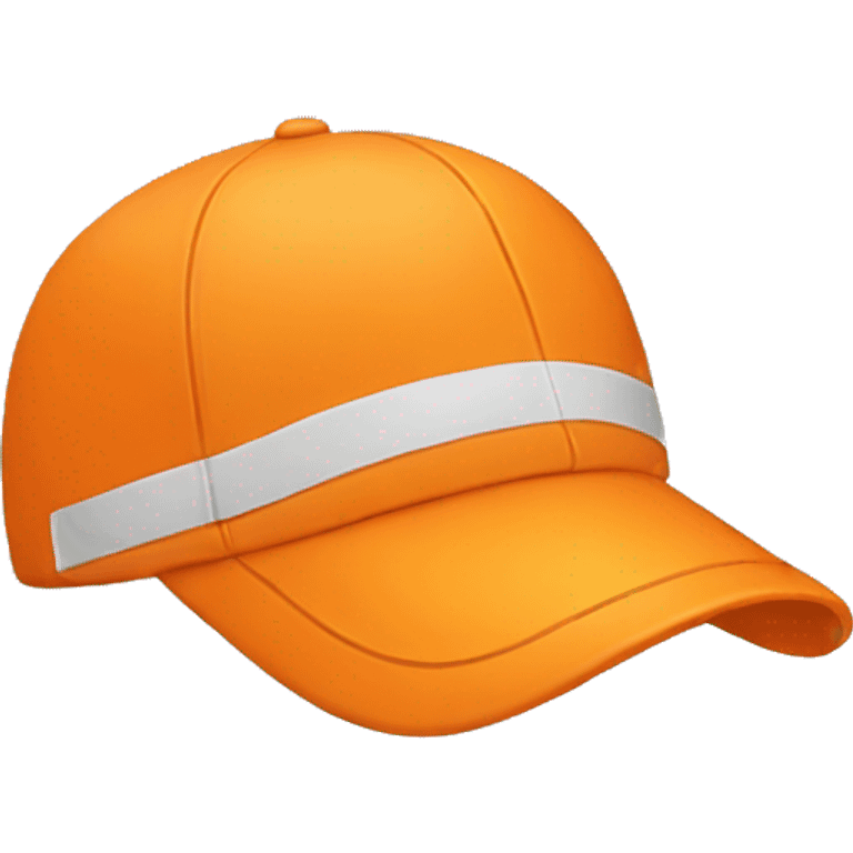 orange cap emoji