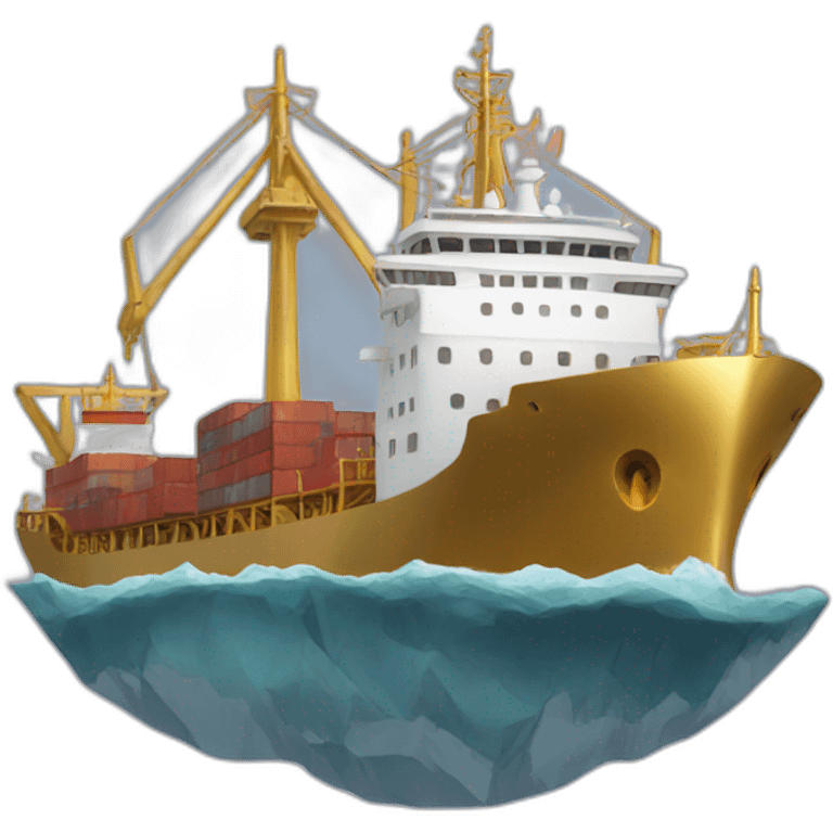 export maritime with gold emoji