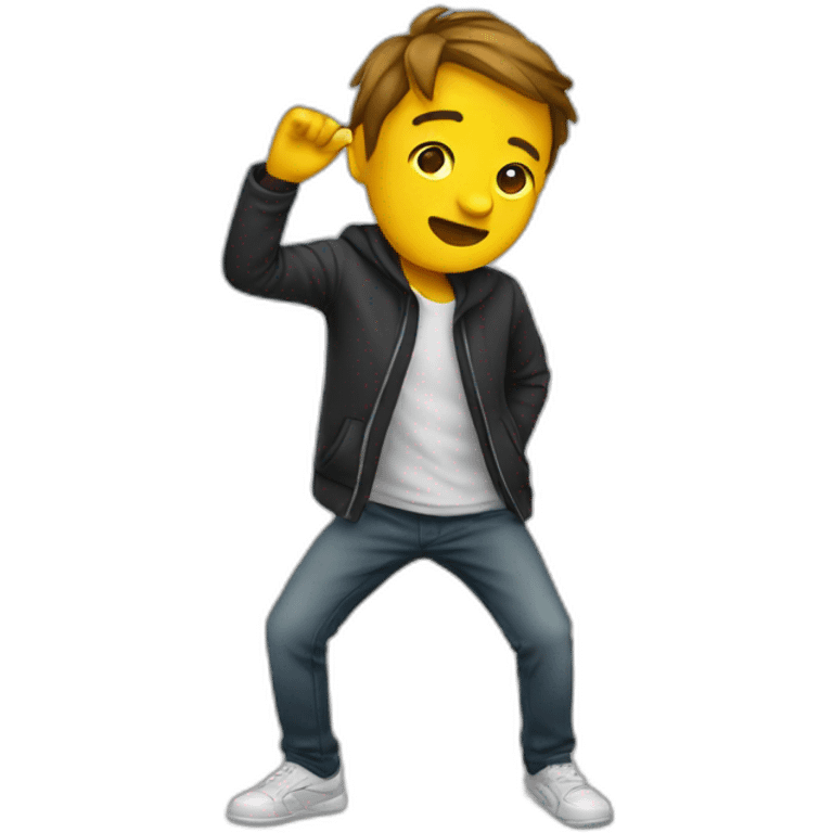 personne qui dab emoji