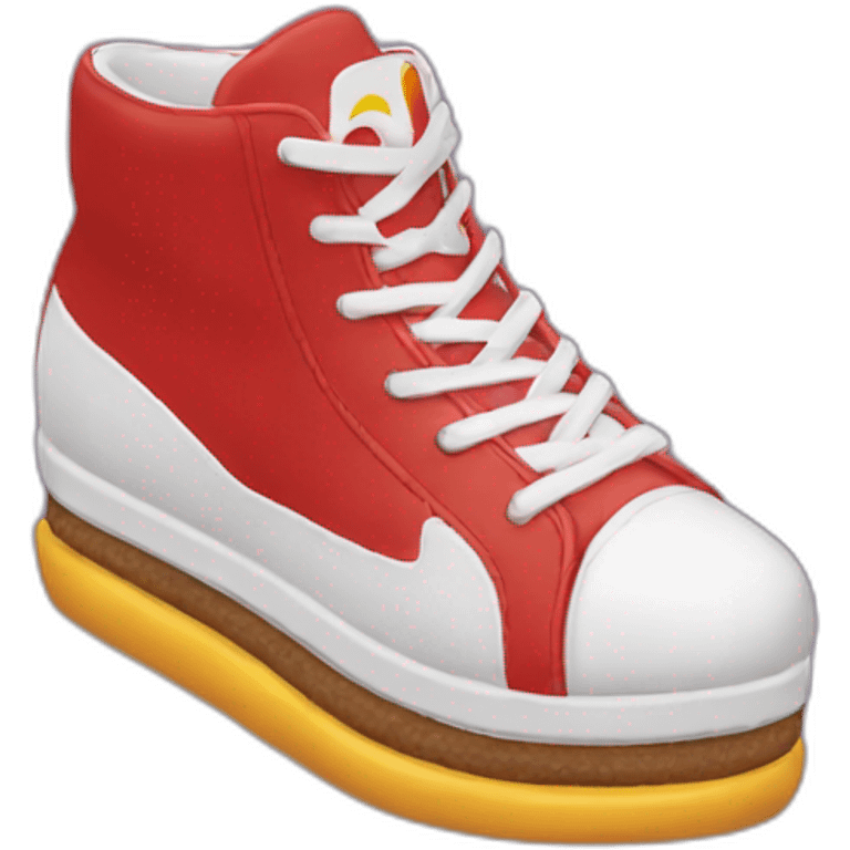 Mcdonald shoes  emoji