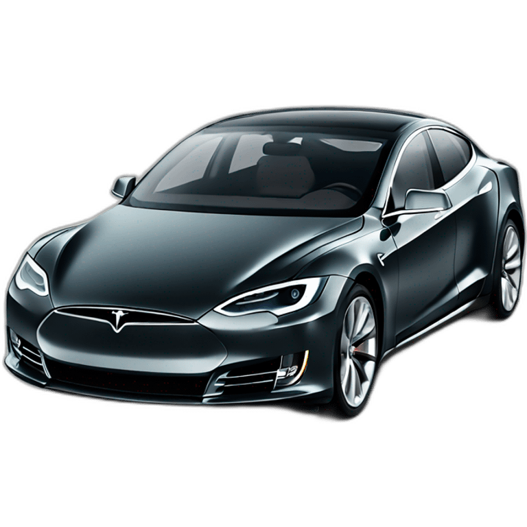 Tesla model s emoji