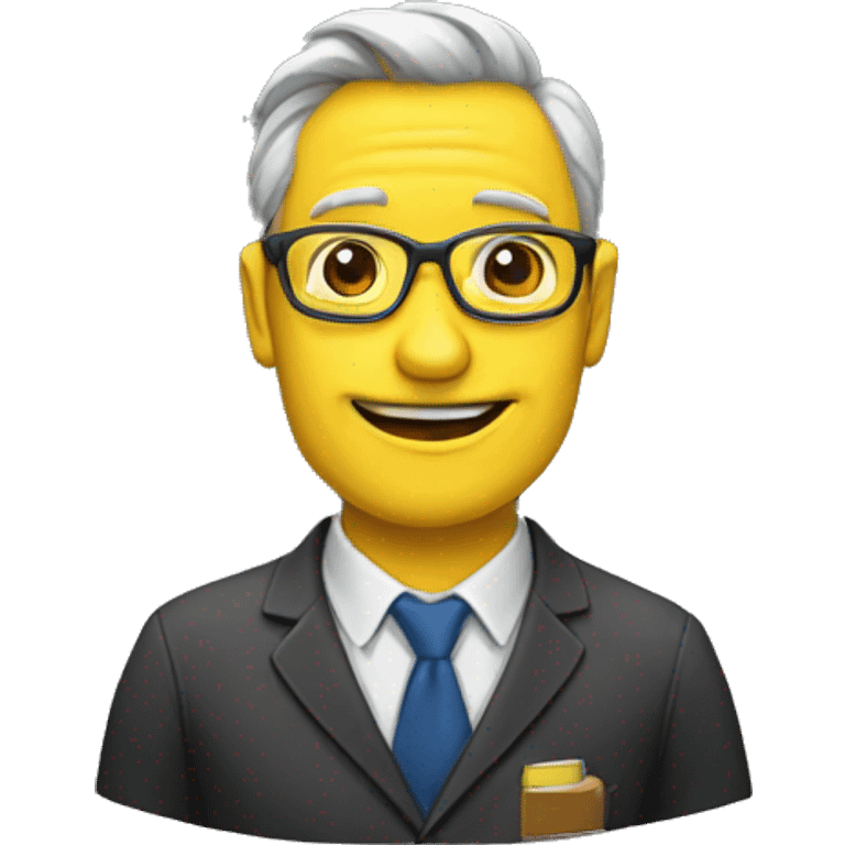 une prof banane emoji