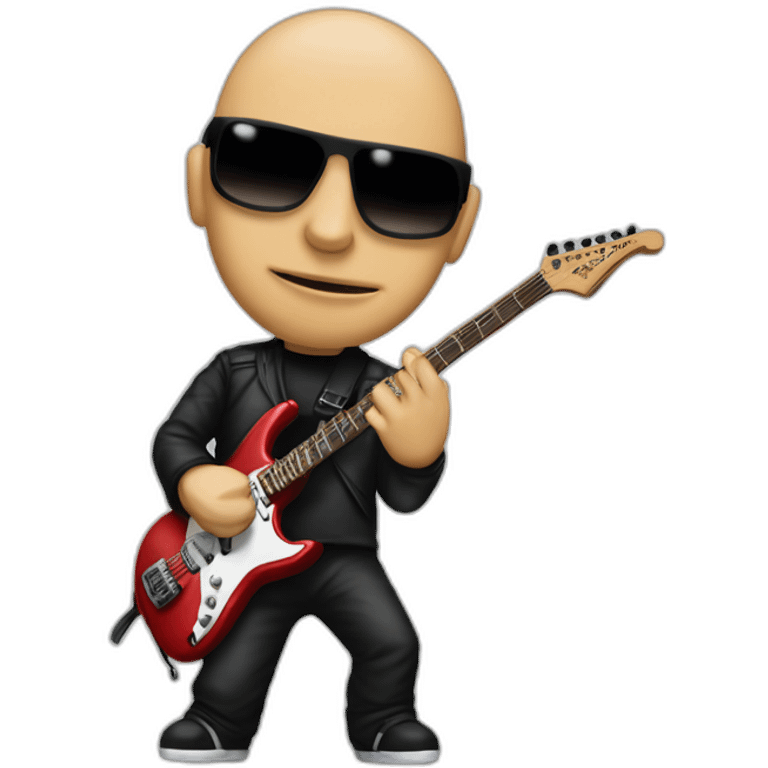 joe satriani no guitar emoji