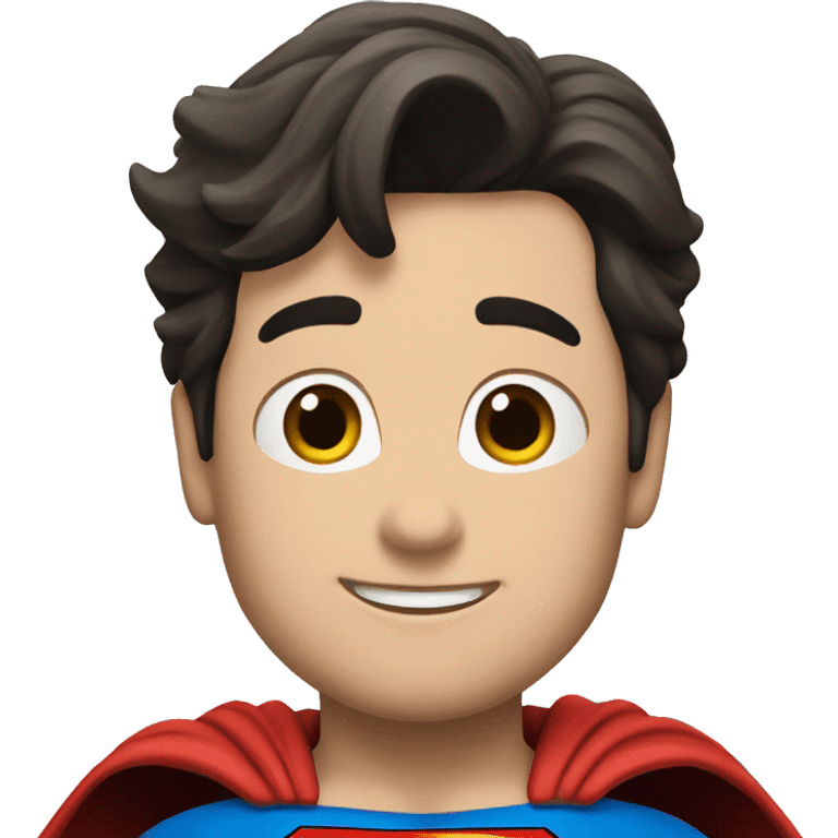 superman volando emoji