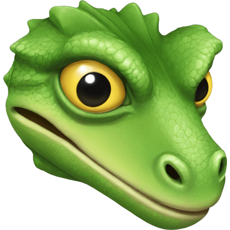 Lizard head  emoji