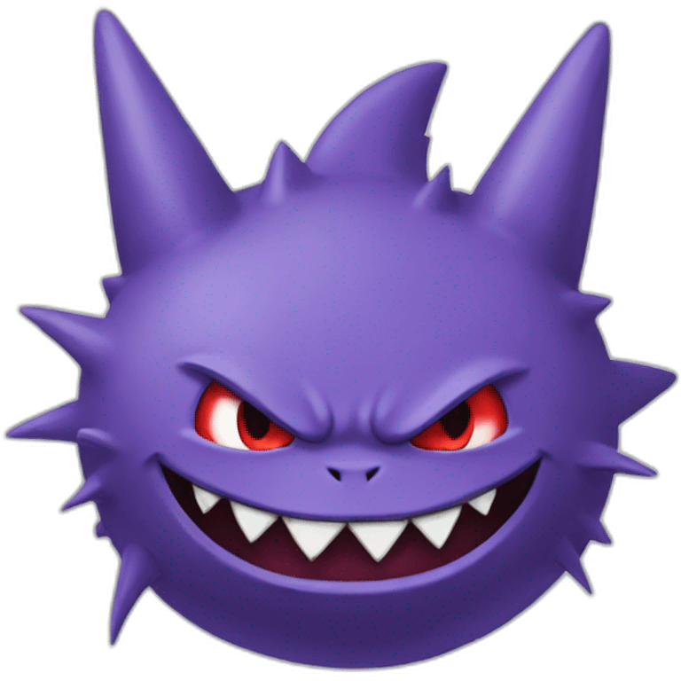 The gengar Pokémon emoji