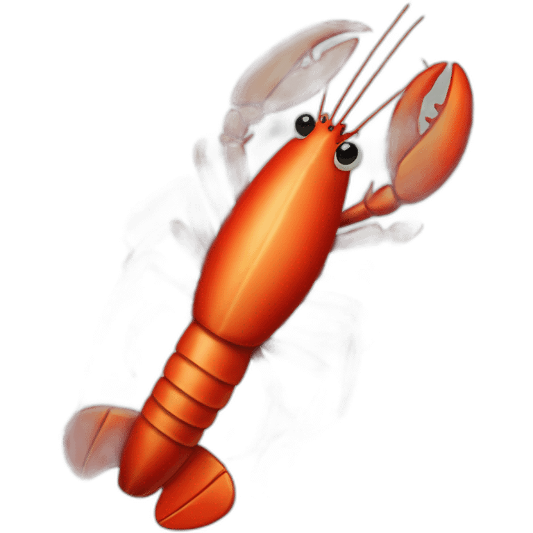 Lobster paddle emoji