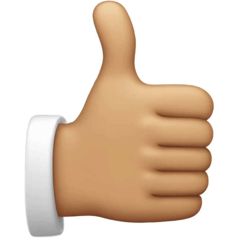 Thumbs up emoji