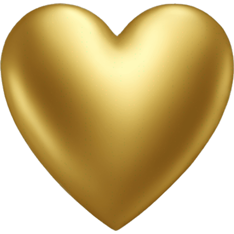 Heart gold lockey emoji